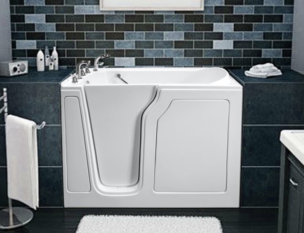 A+ WalkIn Tubs Dignity 48" x 28" Air Jetted WalkIn Bathtub & Reviews